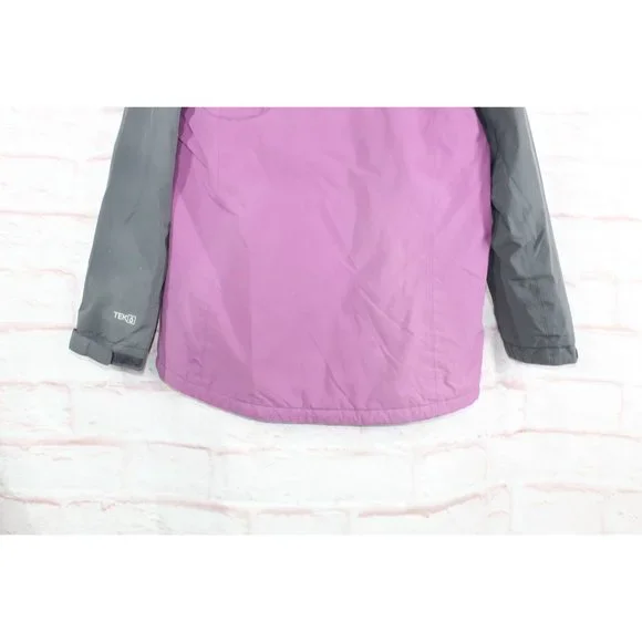 LL Bean Purple Polyester Lined Insulated Zip-up Hooded Wildcat Jacket L - Picture 8 of 11